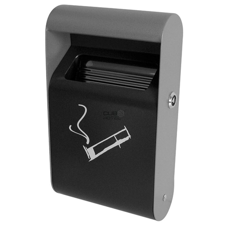 Cinzeiro De Parede 3L Para Exterior com Chave